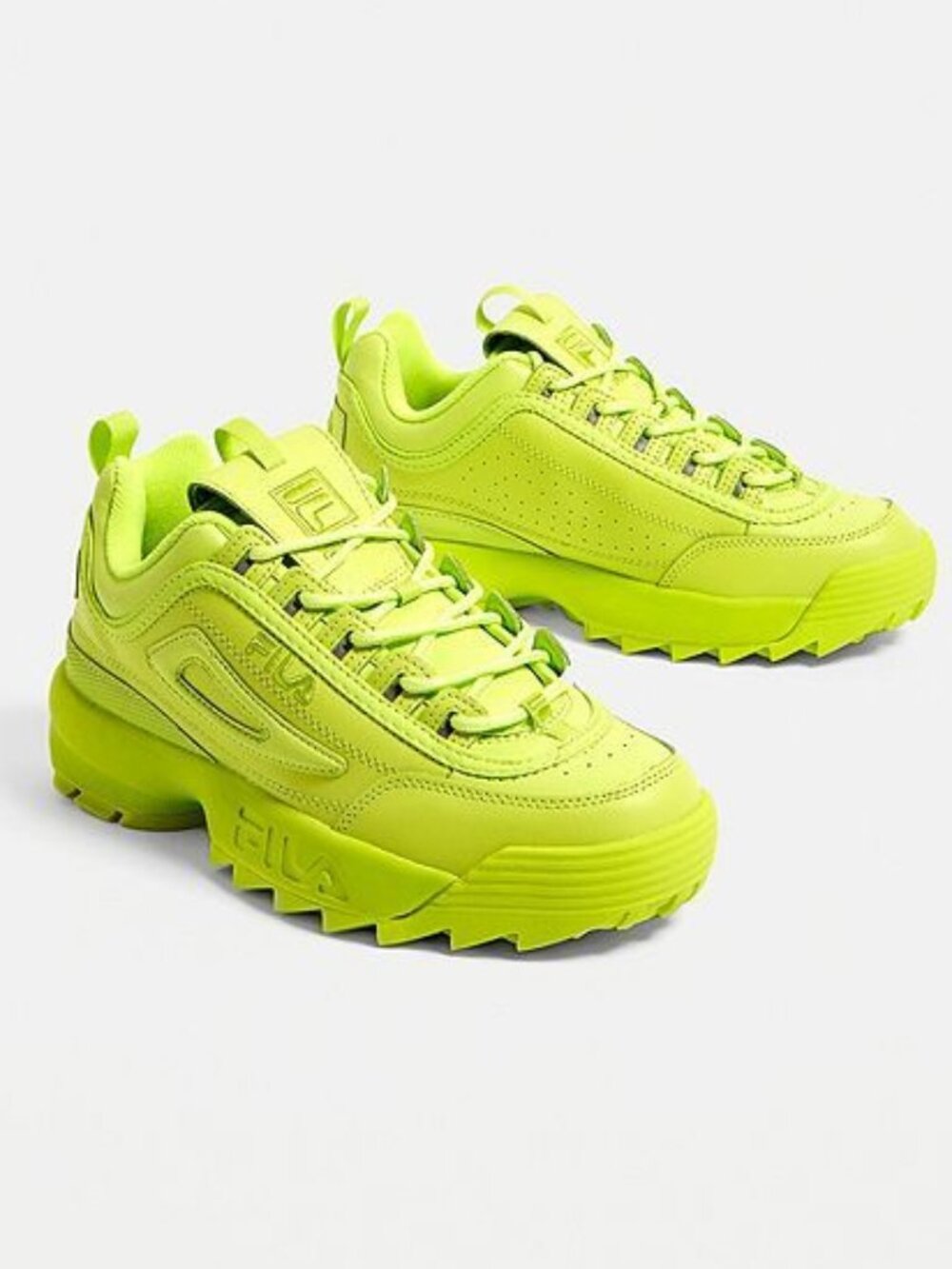 Fila Disruptor 2 WMNS "Safety Yellow" neon green taille 6US